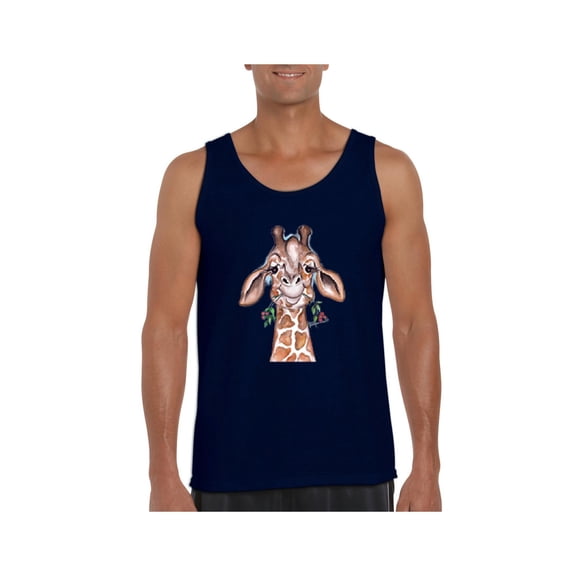 Normal is Boring - Men's Tank Top for Men, up to Men Size 3XL - Giraffe