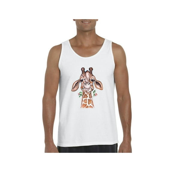 Normal is Boring - Men's Tank Top for Men, up to Men Size 3XL - Giraffe