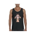 thumbnail image 1 of Normal is Boring - Men's Tank Top for Men, up to Men Size 3XL - Giraffe, 1 of 5