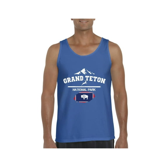 Normal is Boring - Men's Tank Top for Men, up to Men Size 3XL - Grand Teton National Park