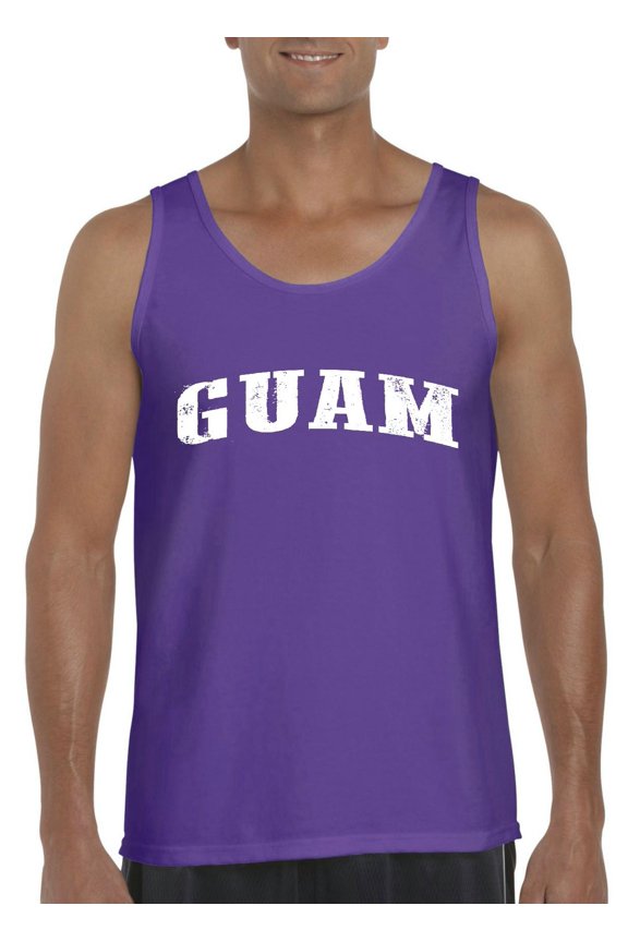 - Men's Tank Top for Men, up to Men Size 3XL - Guam