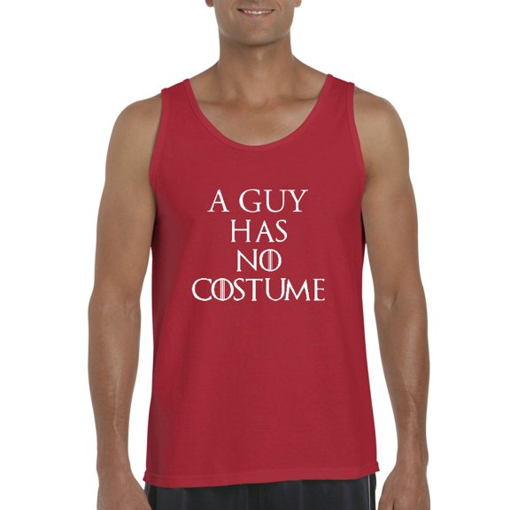 NIB - Men's Tank Top for Men - Halloween Costume Guy Has No Costume