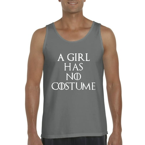 NIB - Men's Tank Top for Men - Halloween Costume This Girl Has No Costume