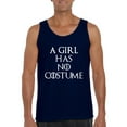 thumbnail image 1 of NIB - Men's Tank Top for Men - Halloween Costume This Girl Has No Costume, 1 of 5