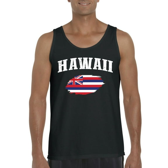 Normal is Boring - Men's Tank Top for Men, up to Men Size 3XL - Hawaii Flag