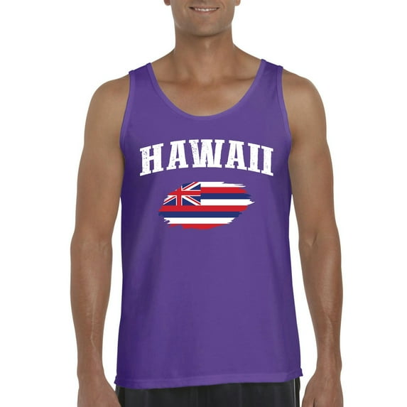 NIB - Men's Tank Top for Men - Hawaii Flag