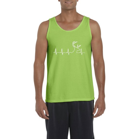 Normal is Boring - Men's Tank Top for Men, up to Men Size 3XL - Heartbeat Horses