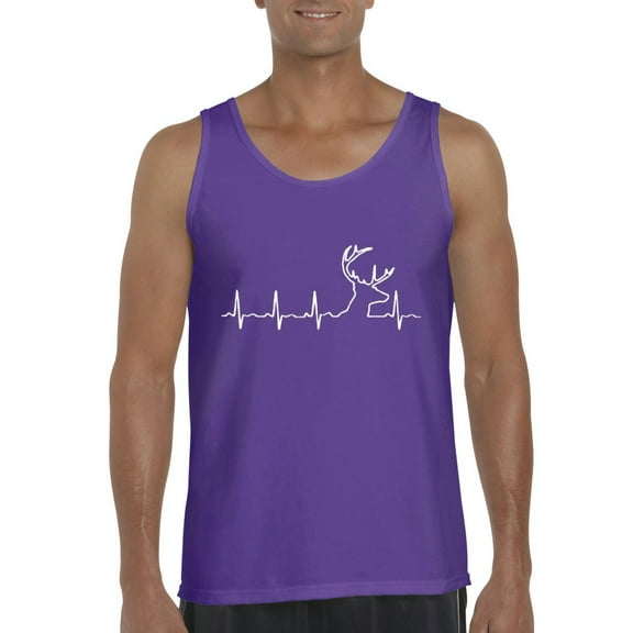 Normal is Boring - Men's Tank Top for Men, up to Men Size 3XL - Heartbeat Horses