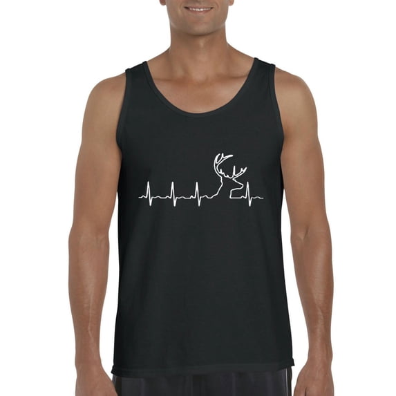 Normal is Boring - Men's Tank Top for Men, up to Men Size 3XL - Heartbeat Hunting