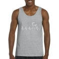 thumbnail image 1 of Normal is Boring - Men's Tank Top for Men, up to Men Size 3XL - Heartbeat Hunting, 1 of 5