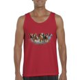 thumbnail image 1 of Normal is Boring - Men's Tank Top for Men, up to Men Size 3XL - Horses Herd, 1 of 5