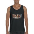 thumbnail image 1 of Normal is Boring - Men's Tank Top for Men, up to Men Size 3XL - Horses Herd, 1 of 5