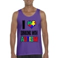 thumbnail image 1 of Normal is Boring - Men's Tank Top for Men, up to Men Size 3XL - I Love Someone With Autism, 1 of 5
