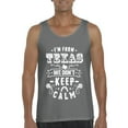 thumbnail image 1 of Normal is Boring - Men's Tank Top for Men, up to Men Size 3XL - I am From Texas TX Texas, 1 of 5