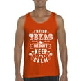 thumbnail image 1 of Normal is Boring - Men's Tank Top for Men, up to Men Size 3XL - I am From Texas TX Texas, 1 of 5