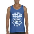 thumbnail image 1 of Normal is Boring - Men's Tank Top for Men, up to Men Size 3XL - I am From Texas TX Texas, 1 of 5