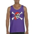 thumbnail image 1 of Normal is Boring - Men's Tank Top for Men, up to Men Size 3XL - Jolly Roger Skull & Crossbones, 1 of 5