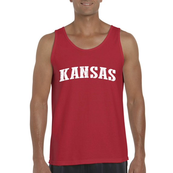 Normal is Boring - Men's Tank Top for Men, up to Men Size 3XL - Kansas