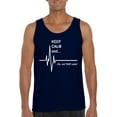 thumbnail image 1 of NIB - Men's Tank Top for Men - Keep Calm Ok Not That Calm, 1 of 5
