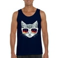 thumbnail image 1 of Normal is Boring - Men's Tank Top for Men, up to Men Size 3XL - Kitty, 1 of 5