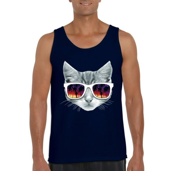 Normal is Boring - Men's Tank Top for Men, up to Men Size 3XL - Kitty