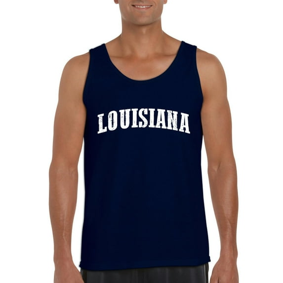 NIB - Men's Tank Top for Men - Louisiana
