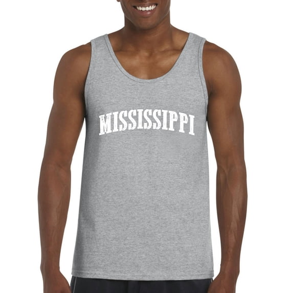 Normal is Boring - Men's Tank Top for Men, up to Men Size 3XL - Mississippi