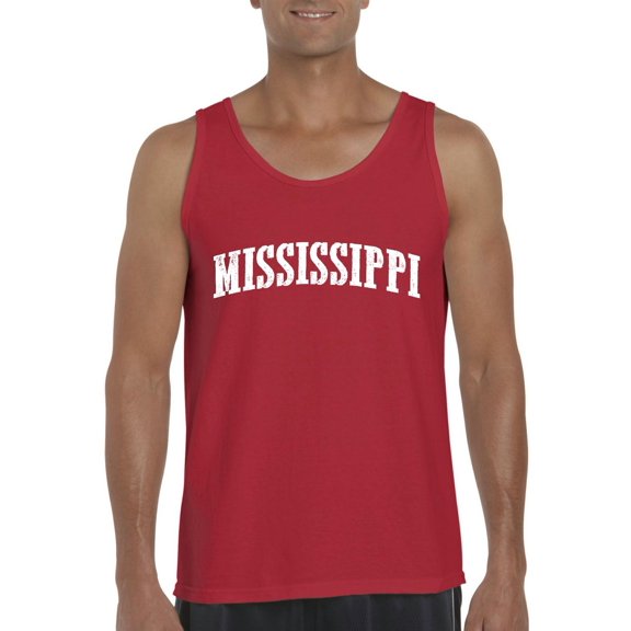Normal is Boring - Men's Tank Top for Men, up to Men Size 3XL - Mississippi