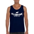 thumbnail image 1 of NIB - Men's Tank Top for Men - National Park Yellowstone, 1 of 5