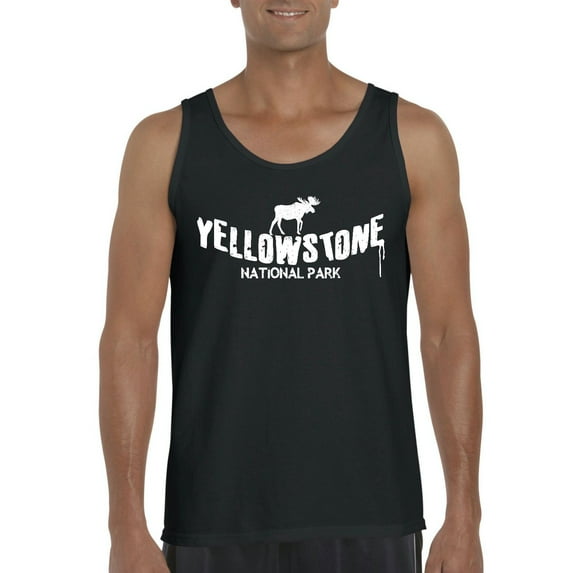 NIB - Men's Tank Top for Men - National Park Yellowstone
