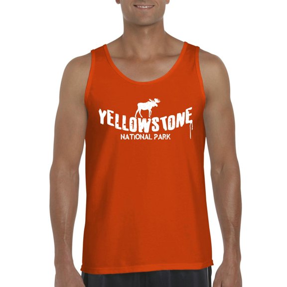 NIB - Men's Tank Top for Men - National Park Yellowstone