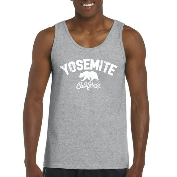 Normal is Boring - Men's Tank Top for Men, up to Men Size 3XL - National Park Yosemite