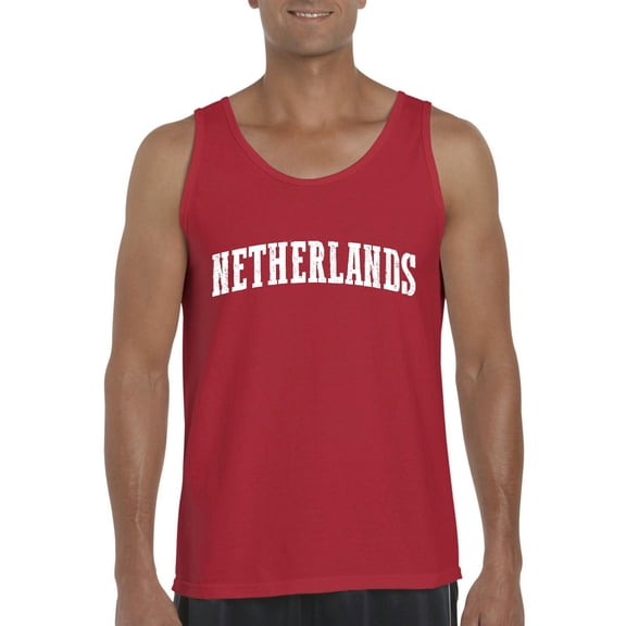 Normal is Boring - Men's Tank Top for Men, up to Men Size 3XL - Netherlands Amsterdam