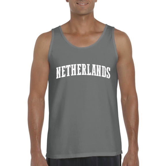 Normal is Boring - Men's Tank Top for Men, up to Men Size 3XL - Netherlands Amsterdam
