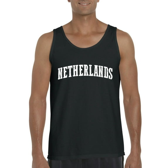 Normal is Boring - Men's Tank Top for Men, up to Men Size 3XL - Netherlands Amsterdam