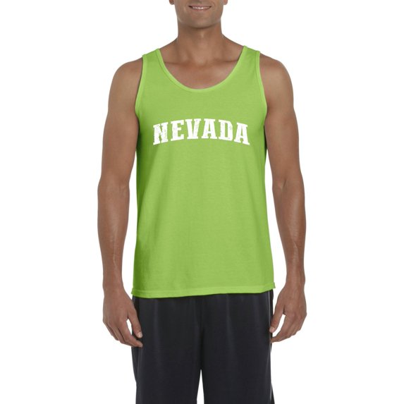 Normal is Boring - Men's Tank Top for Men, up to Men Size 3XL - Nevada Las Vegas