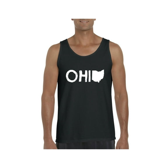 Normal is Boring - Men's Tank Top for Men, up to Men Size 3XL - Ohio Map