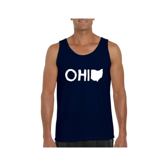 Normal is Boring - Men's Tank Top for Men, up to Men Size 3XL - Ohio Map