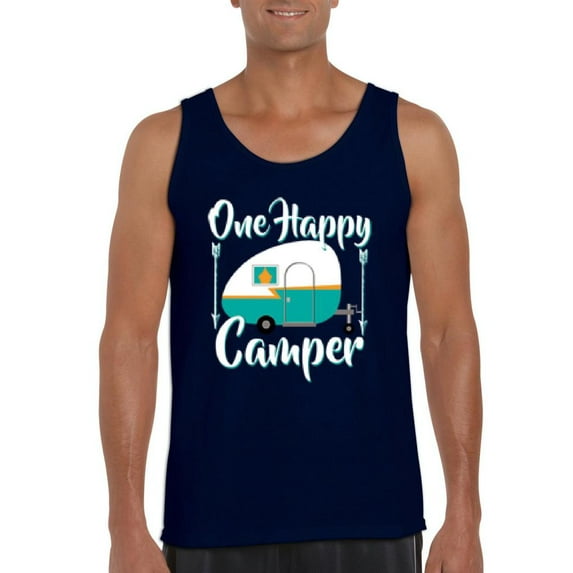 Normal is Boring - Men's Tank Top for Men, up to Men Size 3XL - One Happy Camper