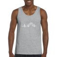 thumbnail image 1 of NIB - Men's Tank Top for Men - Paw Heartbeat, 1 of 5