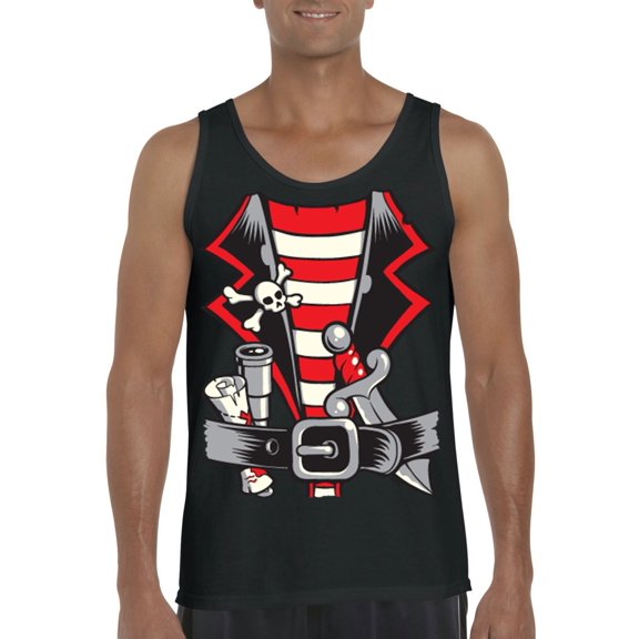 Normal is Boring - Men's Tank Top for Men, up to Men Size 3XL - Pirate Costume