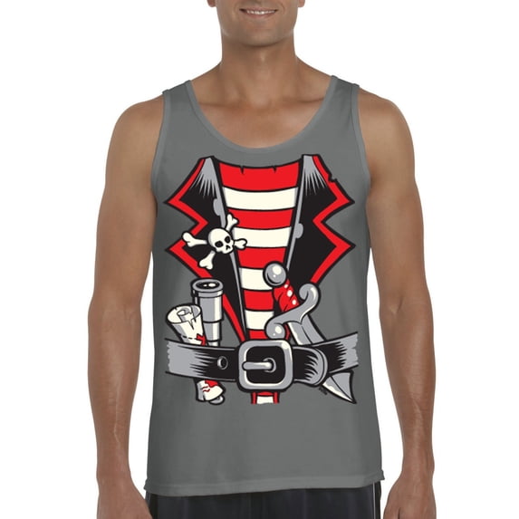 Normal is Boring - Men's Tank Top for Men, up to Men Size 3XL - Pirate Costume