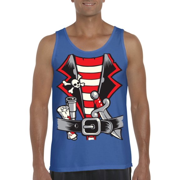 Normal is Boring - Men's Tank Top for Men, up to Men Size 3XL - Pirate Costume