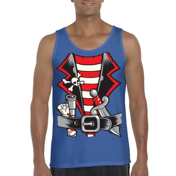 NIB - Men's Tank Top for Men - Pirate Costume