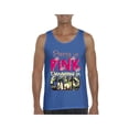 thumbnail image 1 of Normal is Boring - Men's Tank Top for Men, up to Men Size 3XL - Pretty in Pink Dangerous in Camo, 1 of 5