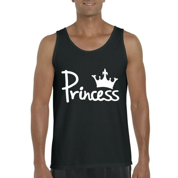 Normal is Boring - Men's Tank Top for Men, up to Men Size 3XL - Princess Crown