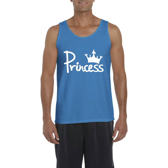 Normal is Boring - Men's Tank Top for Men, up to Men Size 3XL - Princess Crown