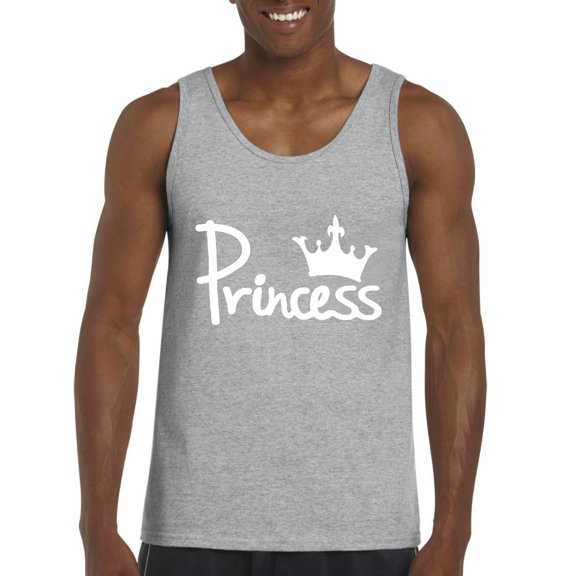 Normal is Boring - Men's Tank Top for Men, up to Men Size 3XL - Princess Crown