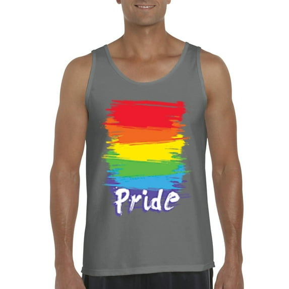 NIB - Men's Tank Top for Men - Rainbow Pride