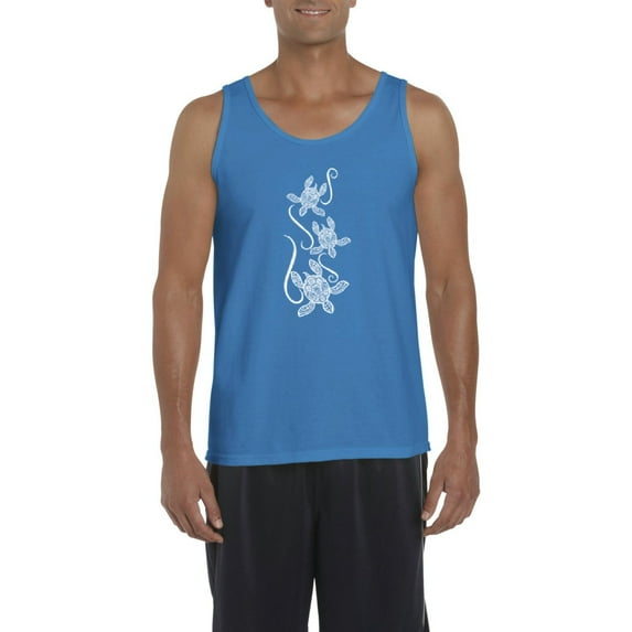 Normal is Boring - Men's Tank Top for Men, up to Men Size 3XL - Sea Turtles Hawaii